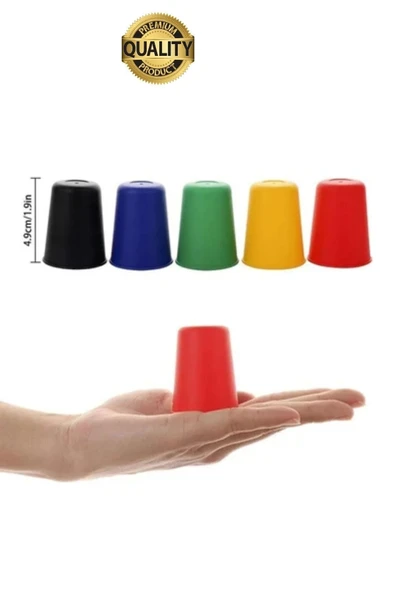 Eğitici Renk Bardak Eşleştirme Zeka Beceri Oyunu Hızlı Zili Çal Yetenek ve Grup Aktivitesi Özel Gün - 3