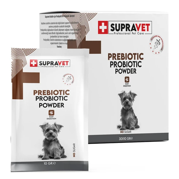 Supravet Probiyotik Köpek Bağışıklık Güçlendirici 1 Şase