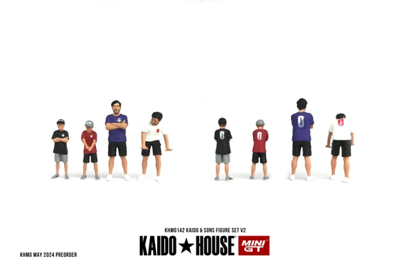 Mini GT x Kaido House //142 1/64 Figurine: Kaido & Sons V2