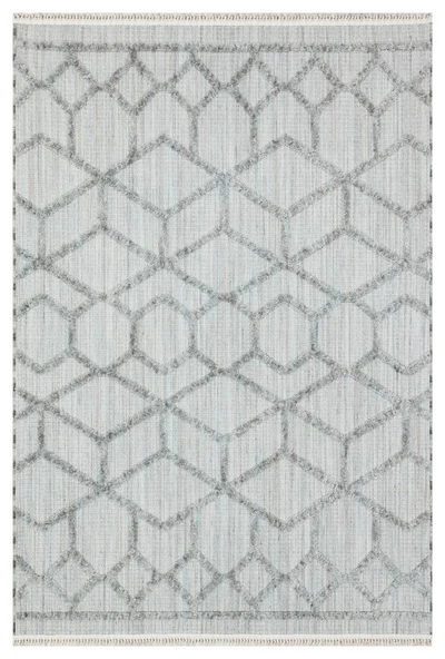 Apex Halı Vesta 9523 Gri 160X230 - Resim 4