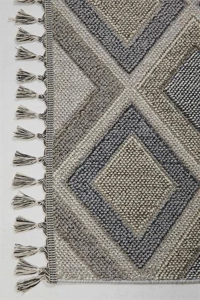 Dekorenti Halı Bukle 1402 Gri - 2