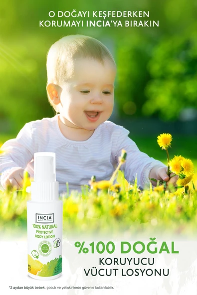 Incia %100 Doğal Koruyucu Vücut Losyonu Sprey 50 ml - 3
