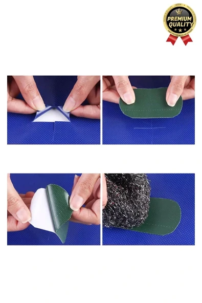 Premium Dayanıklı Süper Güçlü Su Geçirmez Sızdırmaz Yeşil Tamir ve İzolasyon Bandı 48mm x 10m-1 Adet - 4