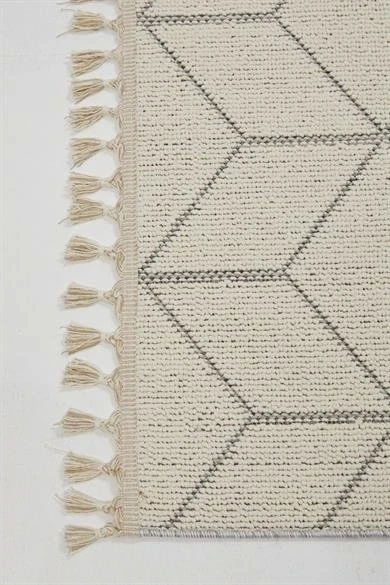 Dekorenti Halı Bukle 1407 Beyaz - Resim 3