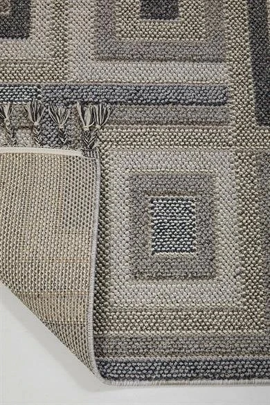 Dekorenti Halı Bukle 1404 Gri - Resim 4