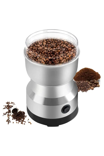 Mini Elektrikli Kahve Öğütücü BigPRO Kahve Çekirdeği Öğütücü Otomatik Fındık Fıstık Baharat Öğütücü - 5