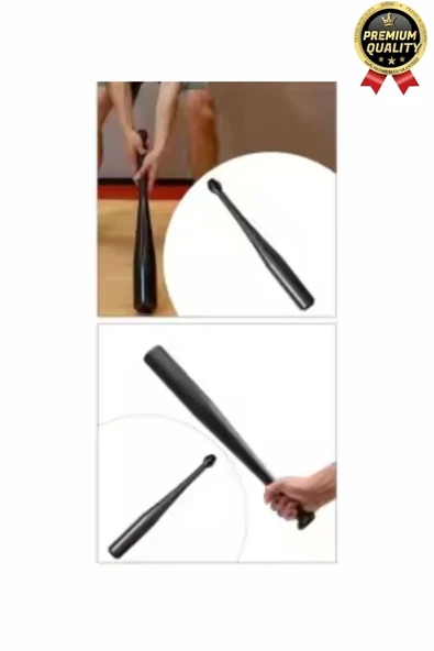 Üstün Kalite Modern Dayanıklı Malzeme Kırılmaz Mükemmel Kavrayış Metal Baseboll Beyzbol Sopası 61 Cm - 2