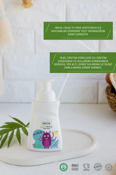 Incia %100 Doğal Köpük Kastil Sabunu 200 ml - 6