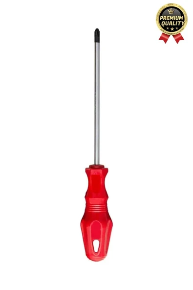 Yüksek Kalite Dayanıklı Pratik Ergonomik Tamir Vidalama Düz ve Yıldız Uçlu 2'li Tornavida Seti 5x100 - 4