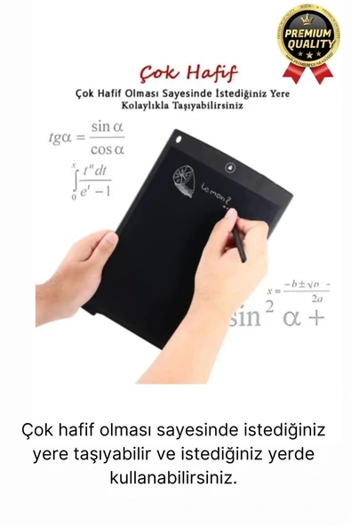 Kolay Kullanım Dayanıklı Lcd Ekranlı Kalemli Dijital Akıllı Çocuk Yazı Boyama Çizim Tableti 8,5 Inç - 4