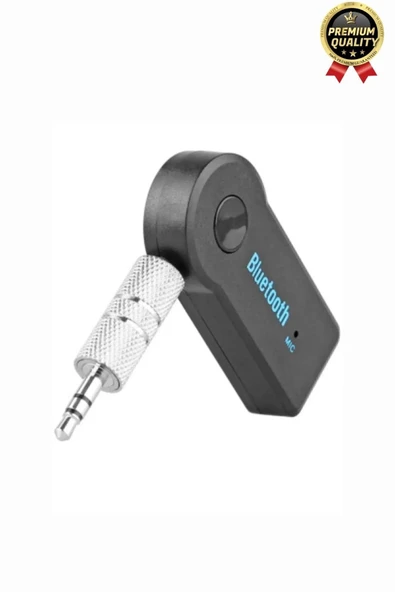 Çok Amaçlı Kablosuz Uyku Modlu 4 Saat Bataryalı Şarjlı Bluetooth Aux Müzik Ses Alıcısı Araç Kiti - 4