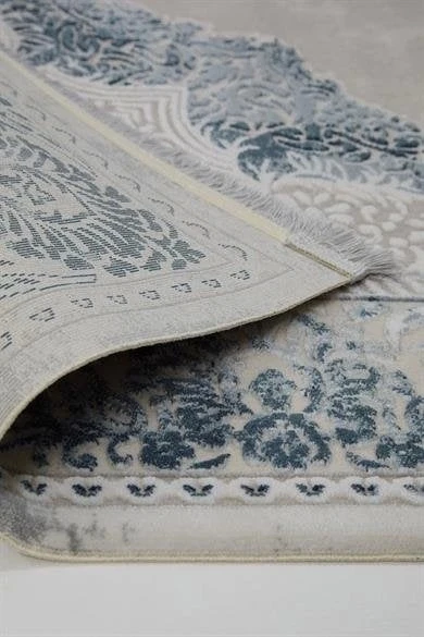 Enti Halı Miras 6801 Gri Mavi - Resim 3