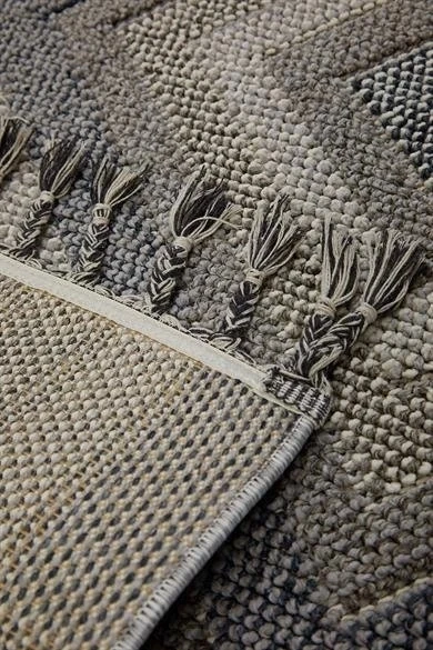 Dekorenti Halı Bukle 1404 Gri - Resim 3