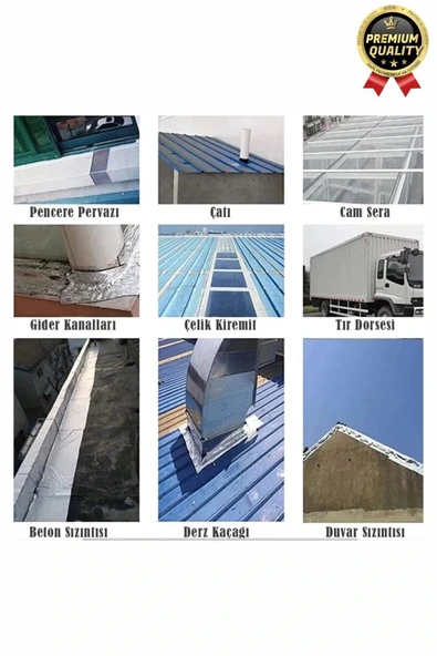 Premium Dayanıklı Süper Güçlü Su Geçirmez Sızdırmaz Yeşil Tamir ve İzolasyon Bandı 48mm x 10m-1 Adet - 7