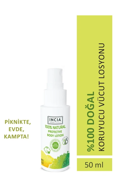 Incia %100 Doğal Koruyucu Vücut Losyonu Sprey 50 ml - 5