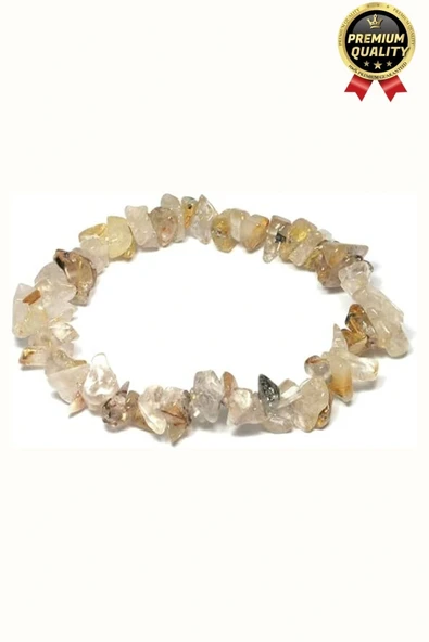 Özel Üretim Enerji Yükselten Esnek İpli Aslan Burcu Gerçek Sitrin Doğal Taş Unisex Bileklik 16.5 cm - 3