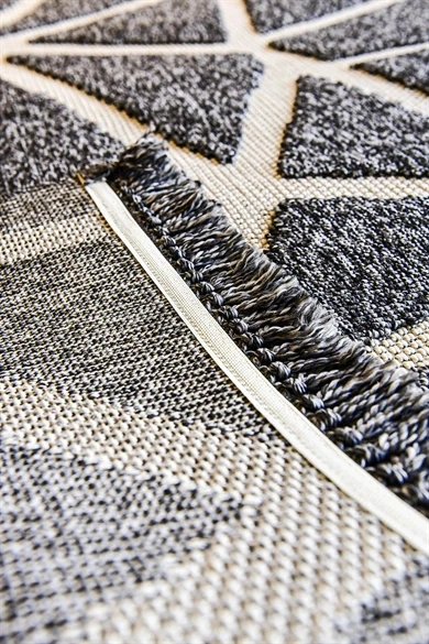 Dekorenti Halı Togo 7504 Antrasit - Resim 3