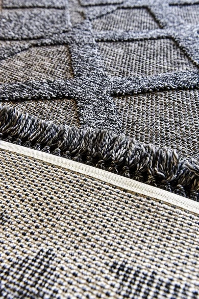 Dekorenti Halı Togo 7512 Antrasit - Resim 3