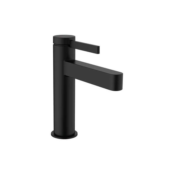 Hansgrohe Finoris Lavabo Bataryası 110 Sifon Kumandalı Satin Siyah 76020670