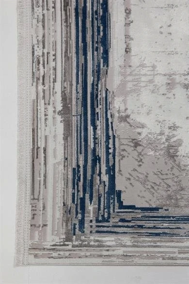 Dekorenti Halı Sateen 6405 Mavi - Resim 4