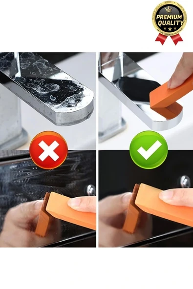 Çok Amaçlı Su Isıtıcı Tencere Musluk Lavabo Kireç Pas Leke Kir Temizleme Sökücü Parlatma Silgisi - 3