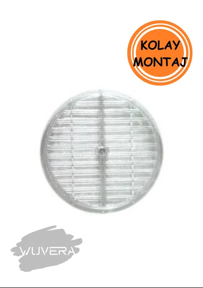 Wuvera Şeffaf Doğalgaz Havalandırma Cam Menfez Kapağı – 18 cm Çap ile Güvenli ve Estetik Çözüm! - 3