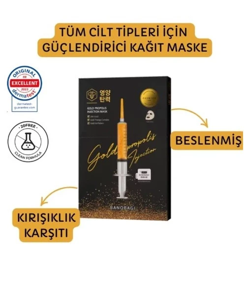 Banobagi Gold Propolis Booster Mask (Propolis Yüz Maskesi)