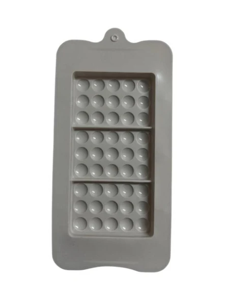SİLİKON ÇİKOLATA KALIBI KARE 21*11 CM - 2