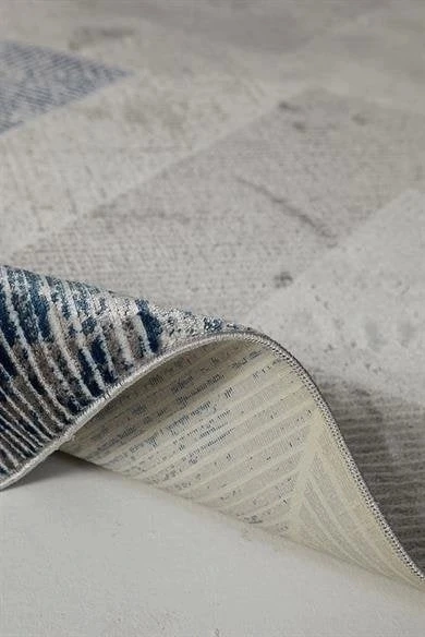 Dekorenti Halı Sateen 6406 Mavi - Resim 2