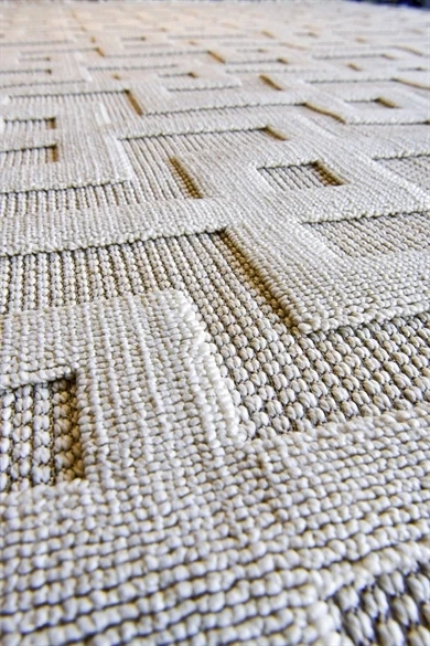 Dekorenti Halı Togo 7511 Beyaz - Resim 2