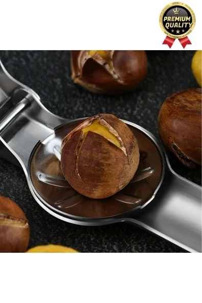 Çok Fonksiyonlu Ergonomik Kaymaz Paslanmaz Çelik Kabuk Kırma Açma Aleti Metal Kestane Çizici Pense - 3