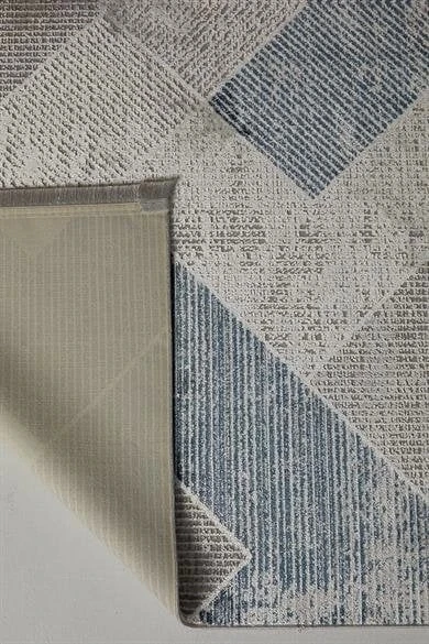 Dekorenti Halı Sateen 6406 Mavi - Resim 3