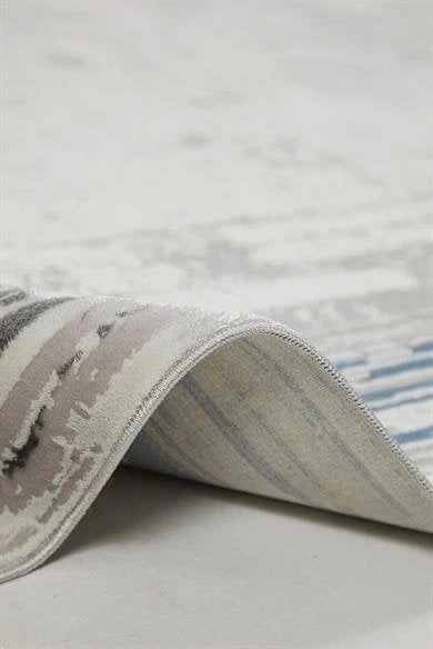 Dekorenti Halı Sateen 6405 Mavi - Resim 3