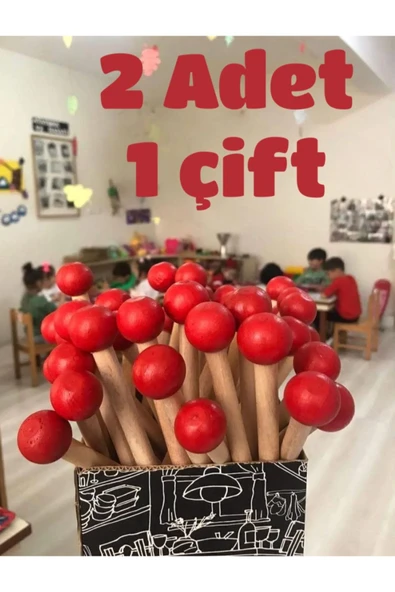 Ahşap Baget , Ahşap Ritim Çubuğu 1 Çift ( 2 Adet)