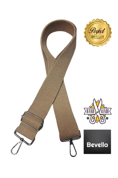 Dokuma Pamuklu Kolon Ayarlanabilir Çanta Sapı - Telefon Askısı ( 130 Cm ) - 1