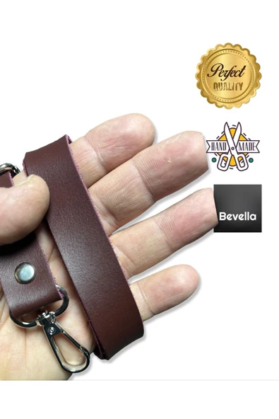 Trend Kancalı Deri Çanta Askısı & Aksesuarı - ( 2cm en x 140cm boy )