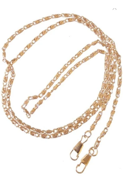2 Adet Light Gold Ince Zincir 1.20 Cm