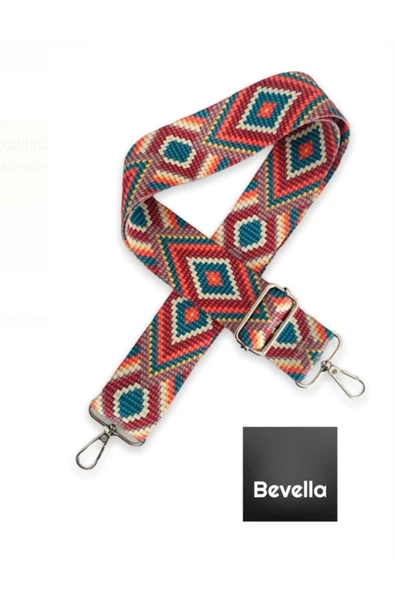 Polyester Kolon Ayarlanabilir Çanta Sapı - Telefon Askısı (120 CM) / Antik 2 Desen