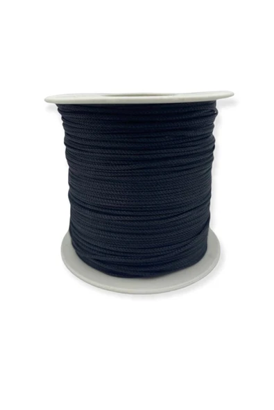 1. Kalite Paraşüt Ipi Siyah ( 5 Metre)