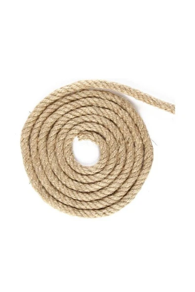 4 mm Jüt İp Hasır İp Halat  İp 30 Mt