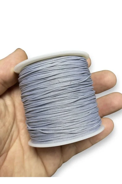 Bileklik ipi - Paraşüt ipi - Takı ipi ( 1 mm kalınlık 100 metre uzunluk - 1 Makara )