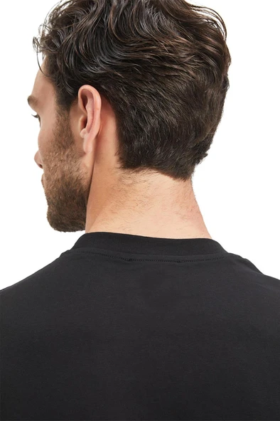 Galatasaray Orijinal Lisanslı Siyah Basic T-Shirt + Şal Kaşkol Set Hediyelik Ahşap Kutulu - Resim 8