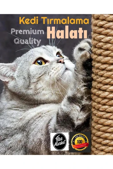 Kedi Tırmalama İpi 4 mm X 15 mt
