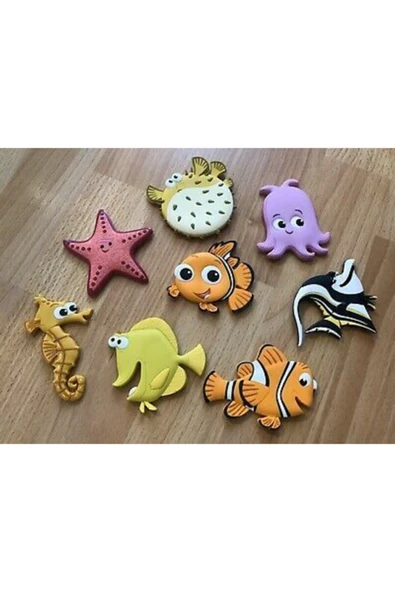 2 Adet Kaptan Nemo Magnet + Sticker