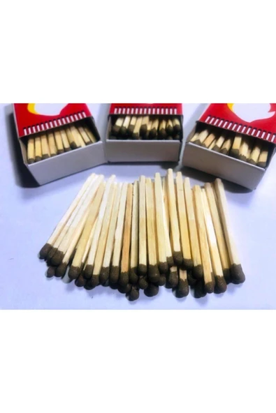 3 Paket Mutfak Kibriti ( Top. Ortalama 120 Adet )