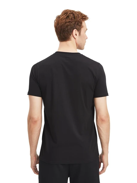 Galatasaray Orijinal Lisanslı Siyah Basic T-Shirt + Şal Kaşkol Set Hediyelik Ahşap Kutulu - Resim 10