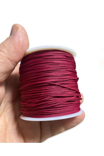 Bileklik ipi - Paraşüt ipi - Takı ipi ( 1 mm kalınlık 100 metre uzunluk - 1 Makara )