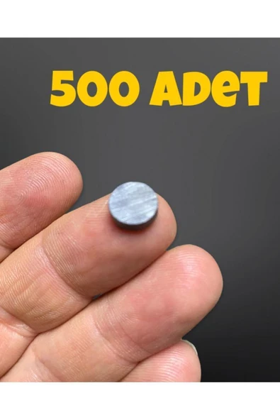 Magnet & Maket & Hobi Işleri Için Mıknatıs - ( 10mm X 3mm - 1cm Çap 3mm Kalınlık )