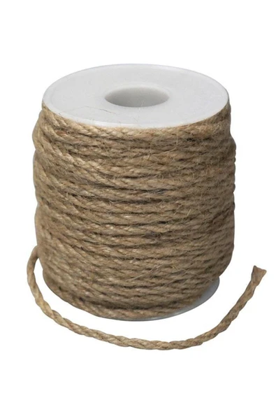Jüt Halat Hasır İp 3 mm 10 Metre