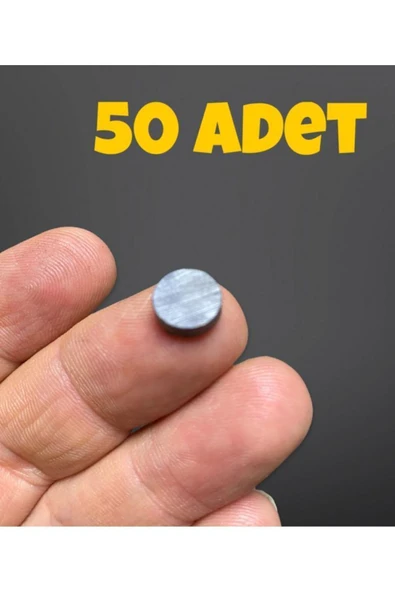 Magnet & Maket & Hobi Işleri Için Mıknatıs - ( 10mm X 3mm - 1cm Çap 3mm Kalınlık )
